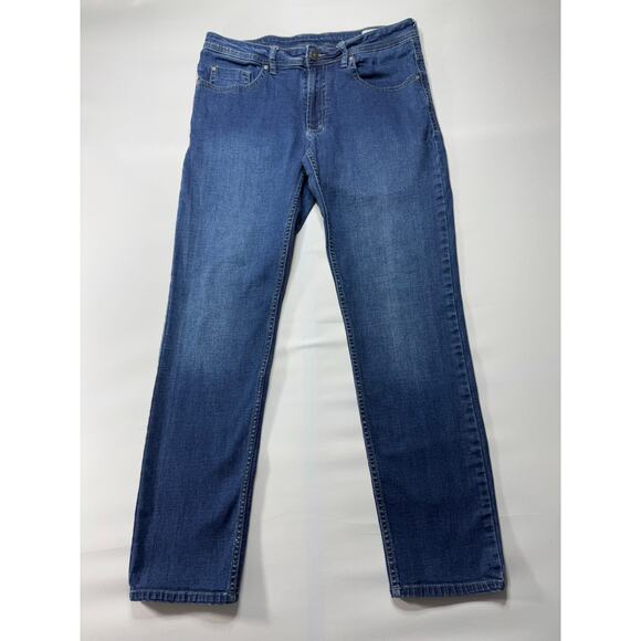 Buffalo David Bitton Men's Jackson Straight Stretch Blue Denim Jeans - Sz 34x31 - Picture 1 of 7